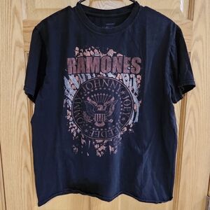 Ramones black tee, size xl. Vintage style.